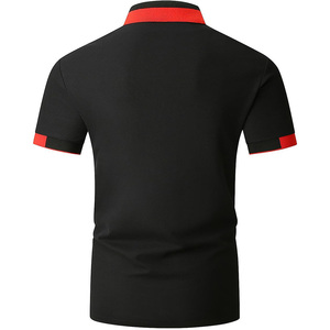 Personnalisé brodé respirant hommes pour Polo T-Shirt à manches courtes en toile de coton pour affaires tenue décontracté imprimé Design - Product Image 3