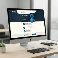 Agente de IA de Marca Blanca SaaS - Asistente Virtual Inteligente para Automatización de Flujo de Trabajo de Ventas de Clientes, Personalización de Marca, Compatible con MAC OS