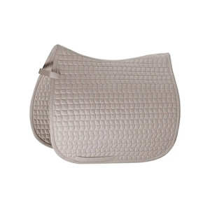 Cómoda espuma de doma suave cuidado equino multicolor transpirable almohadilla de sillín personalización aceptada satén suministros ecuestres - Product Image 4