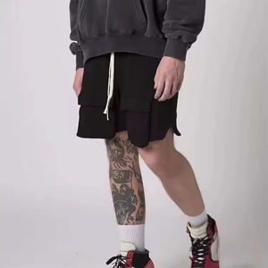 Nuevo proveedor de ropa de calle, pantalones cortos informales de algodón para hombres, transpirables, personalizados, diseño de cintura media, pantalones cortos de sudor Cargo de bolsillo de secado rápido - Product Image 5