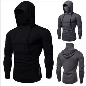 Nouveaux vêtements FaceCover Zipper Hoodies Respirant Coton Mélangé Basiques avec Réglable Nouvelle Arrivée Crochet Armure pour Winter2026 - Product Image 3