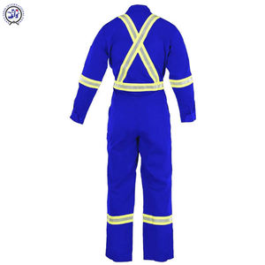 2024 ropa de trabajo de alta visibilidad para hombres, uniforme general de taller de poliéster, traje de trabajo de alta visibilidad, monos, ropa de talla grande - Product Image 3