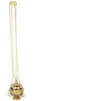 Nouveau design de chaîne de censer en laiton orné, couleur et taille personnalisables, encens indien, utilisation toute saison pour la maison, le bureau, les églises, les temples
