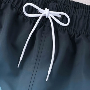 2025 nouveauté 100% qualité tissu Shorts de plage logo personnalisé impression Shorts hommes Streetwear grande taille hommes Shorts - Product Image 4