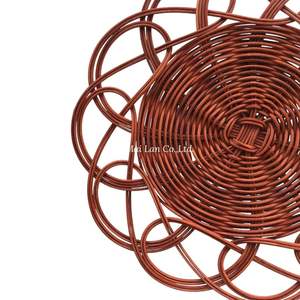 Decoración de Pared Bohemia Tejida a Mano con Flores Naturales para Cuarto de Bebé, Decoración Minimalista y Relajante para Interiores - Product Image 2