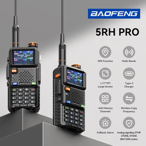 <span class=keywords><strong>Baofeng</strong></span> <span class=keywords><strong>UV</strong></span>-5RH PRO 10W Six bandes 136-174/400-520MHz Portable Type-C Modulation Talkie-walkie Radio bidirectionnelle - Product Image 3