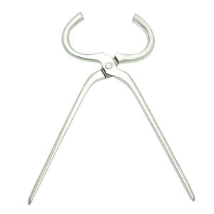 Probador de pezuñas de caballo de acero inoxidable hecho a mano, instrumento veterinario para diagnóstico médico, instrumento veterinario profesional - Product Image 2