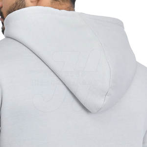 Sudaderas con capucha de gimnasio para hombre de talla grande de alta calidad, ropa de invierno con logotipo personalizado, patrones de impresión sólidos, 100% algodón transpirable personalizado - Product Image 6
