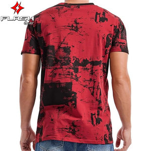 Camiseta con estampado personalizado para hombre, camisetas informales Unisex de secado rápido con logotipo de sublimación, diseño personalizado e impresión personalizada - Product Image 2