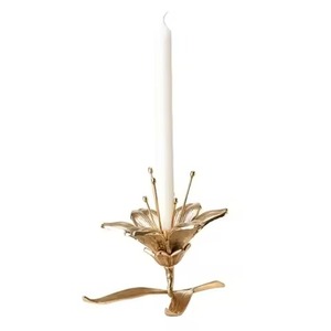 Soporte de vela Vintage Premium para Celebración de fiesta de boda decoración elegante del hogar y brillo ambiental cálido - Product Image 3