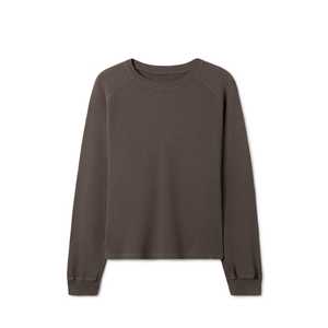 เสื้อสเวตเตอร์คอกลมผู้ชายผ้าฝ้ายแท้ 100% สำหรับฤดูหนาว ผลิตตามแบบ OEM เสื้อพูลโอเวอร์เรียบง่ายสำหรับผู้ชาย ผู้ผลิตเสื้อสเวตเชิ้ต - Product Image 1