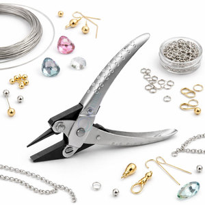 Pince à plier et à façonner professionnelle en acier inoxydable, outil de fabrication de bijoux pour le façonnage de fils, la création de boucles et les travaux artisanaux - Product Image 6