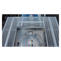 Marches d'escalier antidérapantes en métal pour porches, jardins, sous-sols – Grille de sécurité en métal galvanisé perforé antidérapant