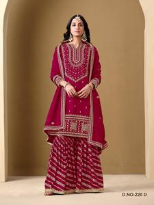 Robe traditionnelle pakistanaise Salwar Kameez avec de beaux imprimés et un tissu confortable pour le bureau à des prix abordables - Product Image 3