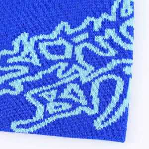 Fabricante personalizado 2025 Fuzzy Full Jacquard Winter Knitted Custom Logo Sombreros Skull Caps Soft Beanies. - Product Image 4