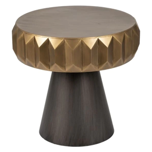 Meubles les plus vendus en vogue Table d'appoint ronde en métal pour salon, chambre, hall, bureau à domicile décoratif au prix de gros - Product Image 1