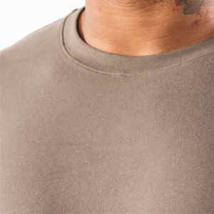 Custom Knitted Cotton <b>T</b>-<b>Shirt</b> & <b>Shorts</b> <b>Set</b> for <b>Men</b> <b>Short</b> Sleeve Anti-Pilling Regular Fit Custom Logo OEM Bulk - Product Image 5