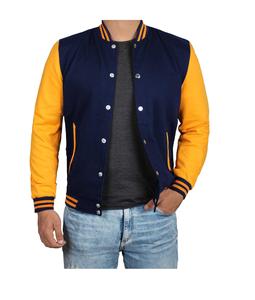 Veste de baseball en polaire Letterman personnalisée pour hommes veste universitaire Street Style pour le collège pour le printemps - Product Image 1