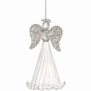 Recién llegado, Ángel colgante de Metal, adornos navideños, decoración de árbol Vintage, decoración de temporada para el hogar, figurita de Ángel - Product Image 4