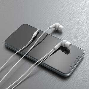 แจ็ครูหูพร้อมไมโครโฟน MEP-01อินเตอร์เฟซสีขาว3.5มม - Product Image 2