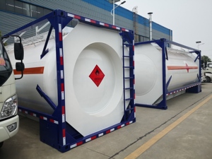 Dubai'de yakıt dizel yakıtlı petrol yağı sıvı ISO Tank konteyner yakıt kabı yağ tankı satışı 5mm - Product Image 5