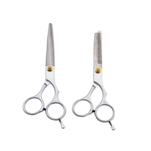 Barbiers professionnels ciseaux de coupe de cheveux en acier inoxydable Salon de coiffure fournitures ciseaux à effiler les cheveux pas cher prix à vendre - Product Image 5