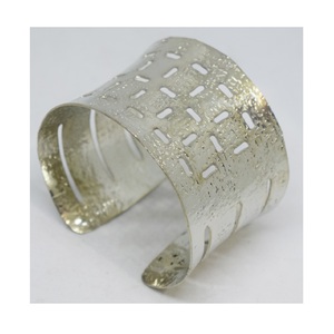 2025 International Women's Day Jewelry London Diwali bangle Handmade <b>Silver</b> Plated <b>Cuff</b> <b>Bracelet</b> for Women Handmade <b>Bracelet</b> - Product Image 2