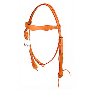 Premium Adjustable Western <b>Leather</b> Horse Bridle Durable Headstall for Riding Training and Shows - Product Image 1