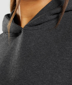 Sweat-shirts surdimensionnés en coton personnalisés pour femmes, sérigraphiés, respirants, fabriqués au Pakistan, OEM personnalisé, mode - Product Image 4