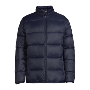 Manteaux chauds et légers pour l'extérieur avec logo personnalisé Parkas pour hommes Manteau d'hiver en duvet bouffant de bulles Chaqueta De Cuero Vestes bouffantes pour hommes - Product Image 5
