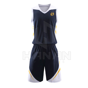 Uniformes de baloncesto personalizados y duraderos con sublimación sin puntadas y jersey con cuello en V para una mayor comodidad de rendimiento - Product Image 1