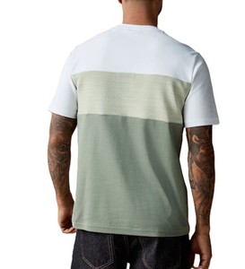 Camisetas de hombre de diseño único de moda 100% algodón ropa de verano secado rápido y patrón estampado ligero bloque Color cuello redondo - Product Image 6