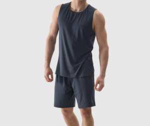 Conjunto de Camisetas Deportivas para Hombre, Talla XL, Camiseta sin Mangas Informal con Bolsillo Decorativo, Tejido de Punto de Secado Rápido para Verano - Product Image 5