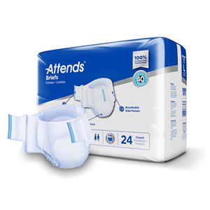 Serviettes hygiéniques extra absorbantes, taille L. Sac 24. Couches pour adultes anti-odeurs, pour incontinence (taille 44"-58") - Product Image 6