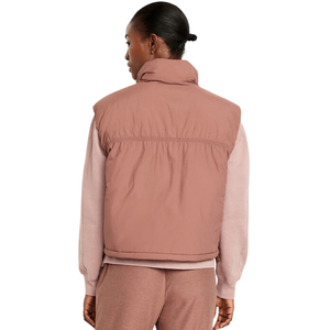 Chaleco Acolchado para Mujer, Talla Grande, Sin Mangas, con Cierre de Cremallera, Abrigo Cálido de Invierno de Nailon Personalizable, Precio al por Mayor, Transpirable - Product Image 6