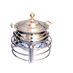 Chauffe-plats au design martelé de qualité exclusive pour buffet, plat de restauration pour hôtel et restaurant, pour les mariages - Product Image 6