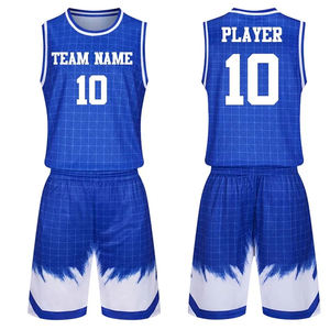 Uniforme de Baloncesto de Poliéster para Deportes al Aire Libre, Uniforme de Baloncesto Ligero de Alta Calidad con el Mejor Diseño para Entrenamiento - Product Image 1