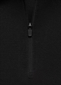 Polos de golf noirs personnalisés de haute qualité pour hommes, polyester respirant, vente en gros, caractéristiques à séchage rapide, t-shirt polo à manches courtes - Product Image 3