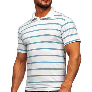 Nuevo negocio Casual transpirable 100% algodón Polo hombres - Product Image 3
