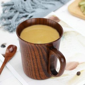 Taza de Madera Pulida con Diseño Tribal Tallado, Ecológica, para Decoración, Portátil, Ideal para Viajes y Uso en Exteriores, a Bajo Precio - Product Image 1
