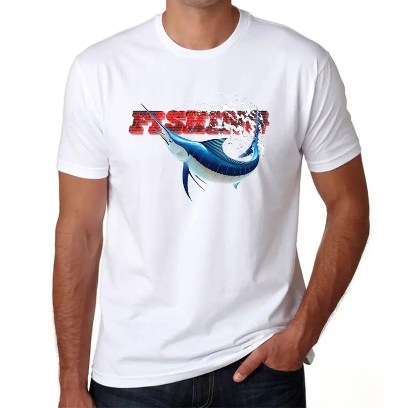 Mais recente Design Long Sleeve Quick Dry Personalizar Sublimação Plain Fishing T-Shirts Pesca Camisas Para Homens Em Taxa Barata