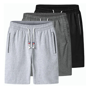 Nouvel arrivage de shorts décontractés pour hommes 100% coton motif solide taille moyenne marque privée service de gros - Product Image 6