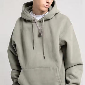 2025 Unisex Casual Full Face for Puff Print Customizable XS Size Heavyweight Fleece Hoodie Jacket High Quality Plain Dyed for <b>Wi</b> - Product Image 3
