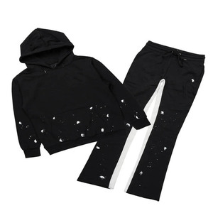 Ensemble de survêtement de jogging pour homme, ensemble d'entraînement athlétique, vêtements de sport respirants, course à pied, salle de sport, fitness, tenue décontractée pour tous les jours - Product Image 1
