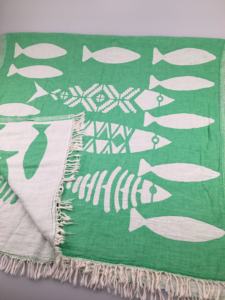 Peshtemal de Doble Cara 100% Algodón Orgánico Ligero y de Secado Rápido - Product Image 5