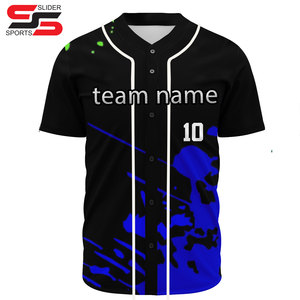 Custom logo Name Wholesale Softball Jersey Shirt Youth Custom Baseball Shirt Baseball and Softball Wear Baseball Jerseys - Product Image 3