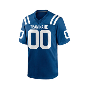 Maillot de football américain personnalisé pour jeunes adultes maillot de football américain uni en polyester à mailles vierges maillots de football américain - Product Image 5