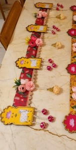 Pichwai Cow Bandarwal, Toran Decorativo, Adorno Indio para Puerta, Cortina para Ventana, Decoración para el Hogar, Fondo para Templo, Decoración para Puerta Principal, Arte - Product Image 3