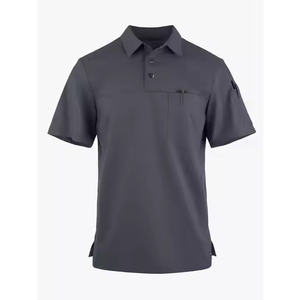 2025 bas quantité minimale de commande personnalisé couleur et conception hôpital gommage costume 4r hommes Top vente nouveau modèle hommes gommages en couleur unie gommages uniforme - Product Image 2