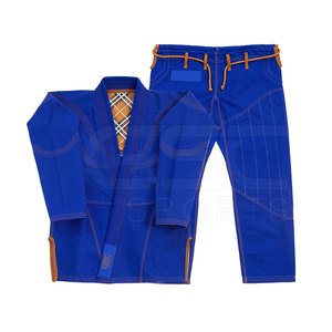 Jiu Jitsu ชุดเครื่องแบบ GI 100% ผ้าคอตตอนทนทานและระบายอากาศได้ดี450gsm ทอไข่มุก - Product Image 1